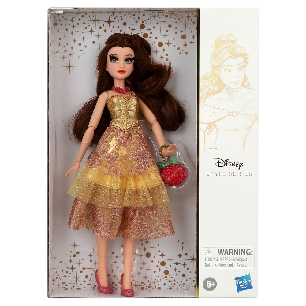🆕 Hasbro Disney Princess Style Series Belle Doll In Contemporary Style